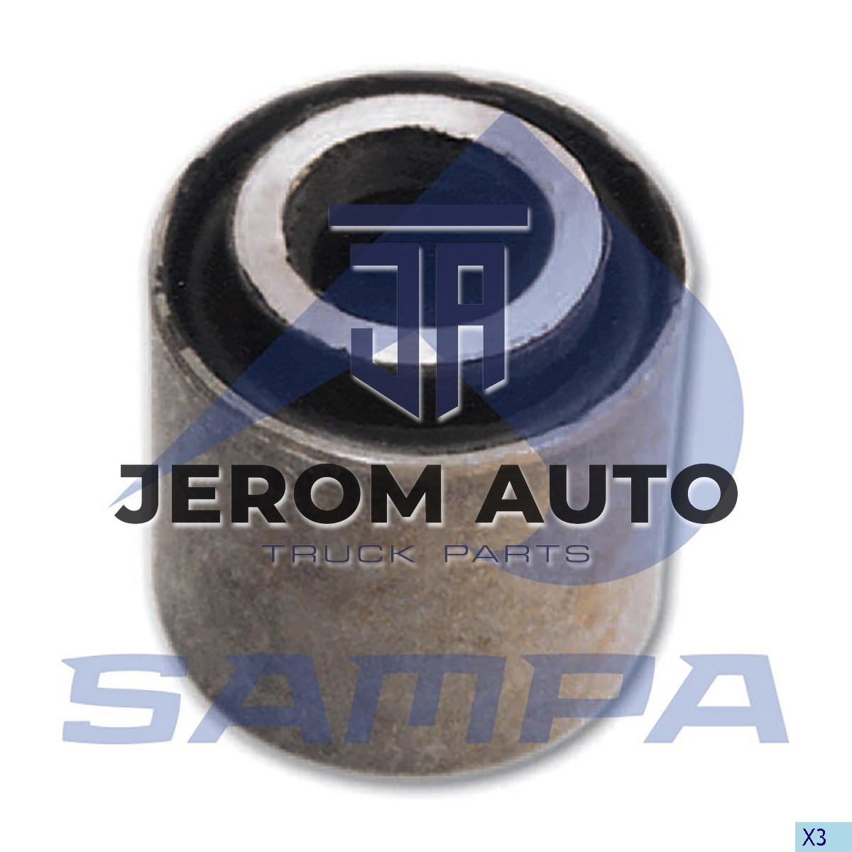 Втулка 18x44,5x50 стабілізатора VOLVO FH12,16,FM7,9,10,12 \1624605 \ 030.034, фото 1