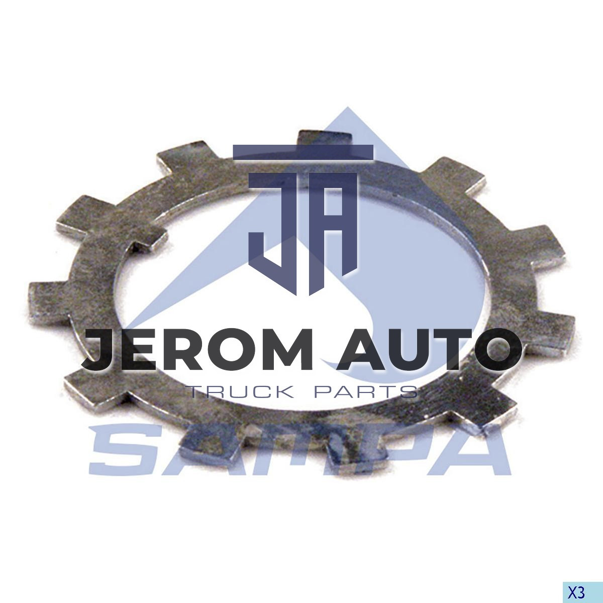 Зірочка ступиці VOLVO 83x121x3 \191179 \ 030.071, фото 1