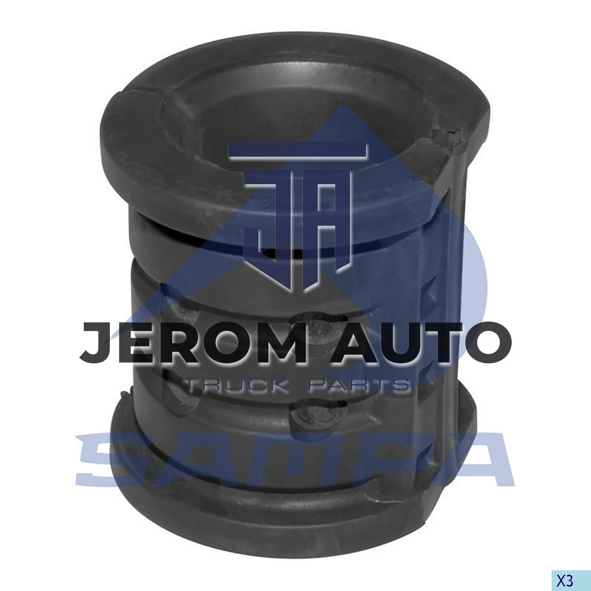 Втулка стабілізатора VOLVO (d53xd80x95) \9516524 \ 030.104, фото 1