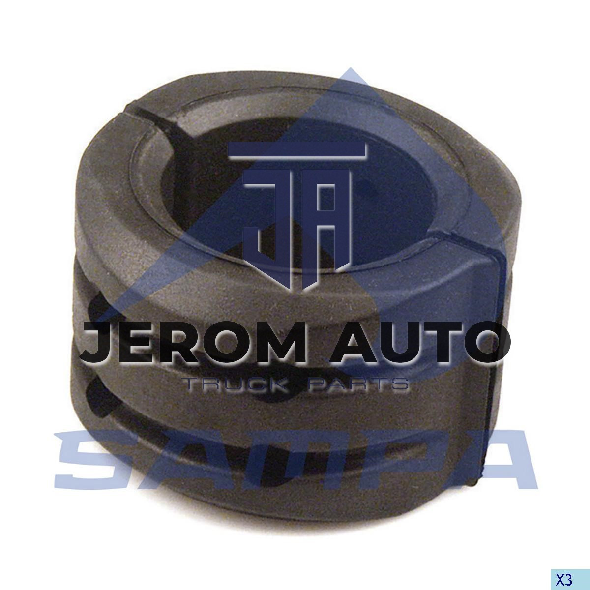 Втулка стабілізатора VOLVO рез. (d64xd107x65) \20452330 \ 030.261, фото 1