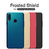 Nillkin Samsung Galaxy A20s Frosted Shield Red Чохол Накладка Бампер, фото 6