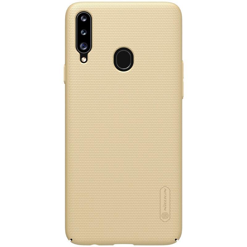 Nillkin Samsung Galaxy A20s Frosted Shield Gold Чохол Накладка Бампер