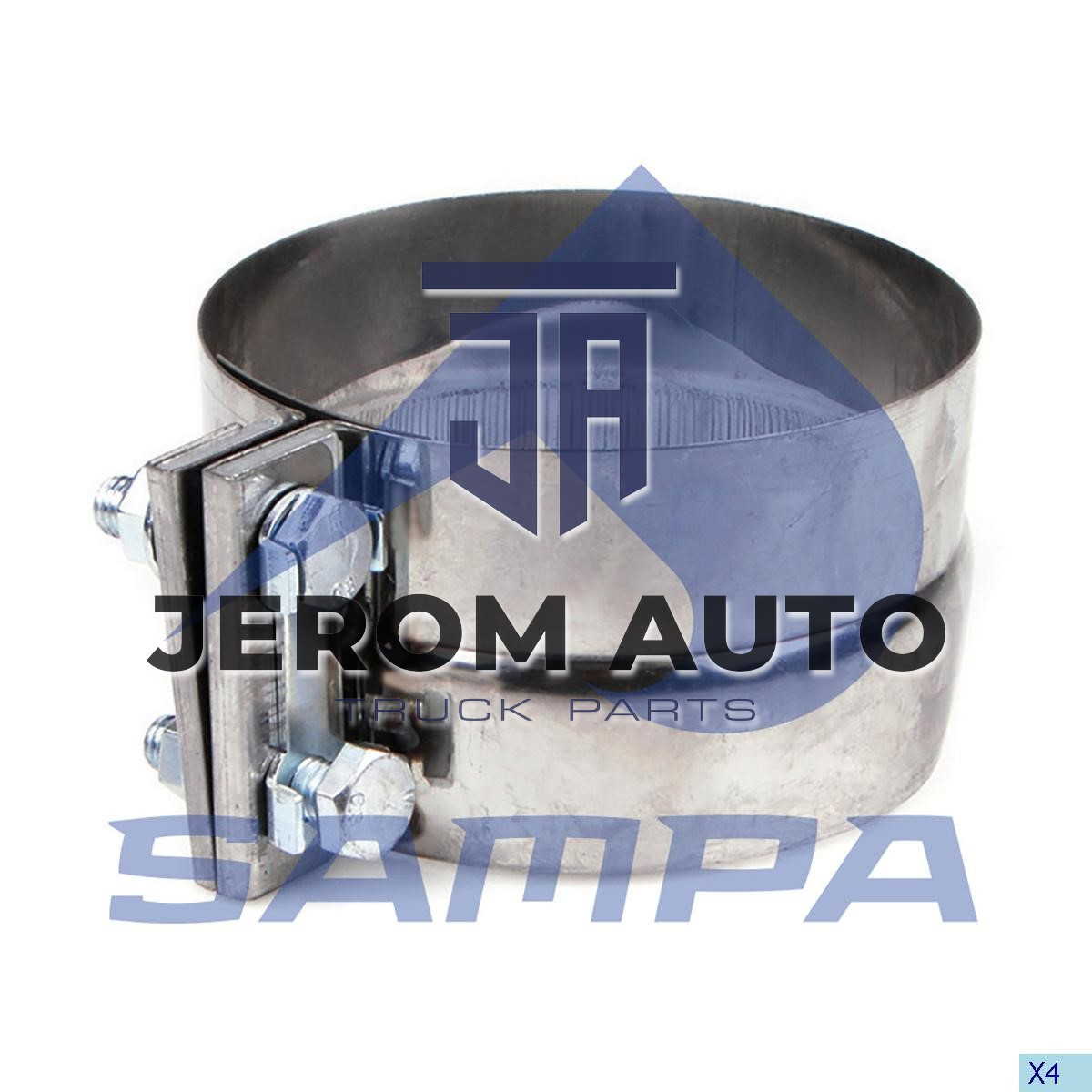 Хомут вихлопної труби (d127 mm) Mercedes \030.445