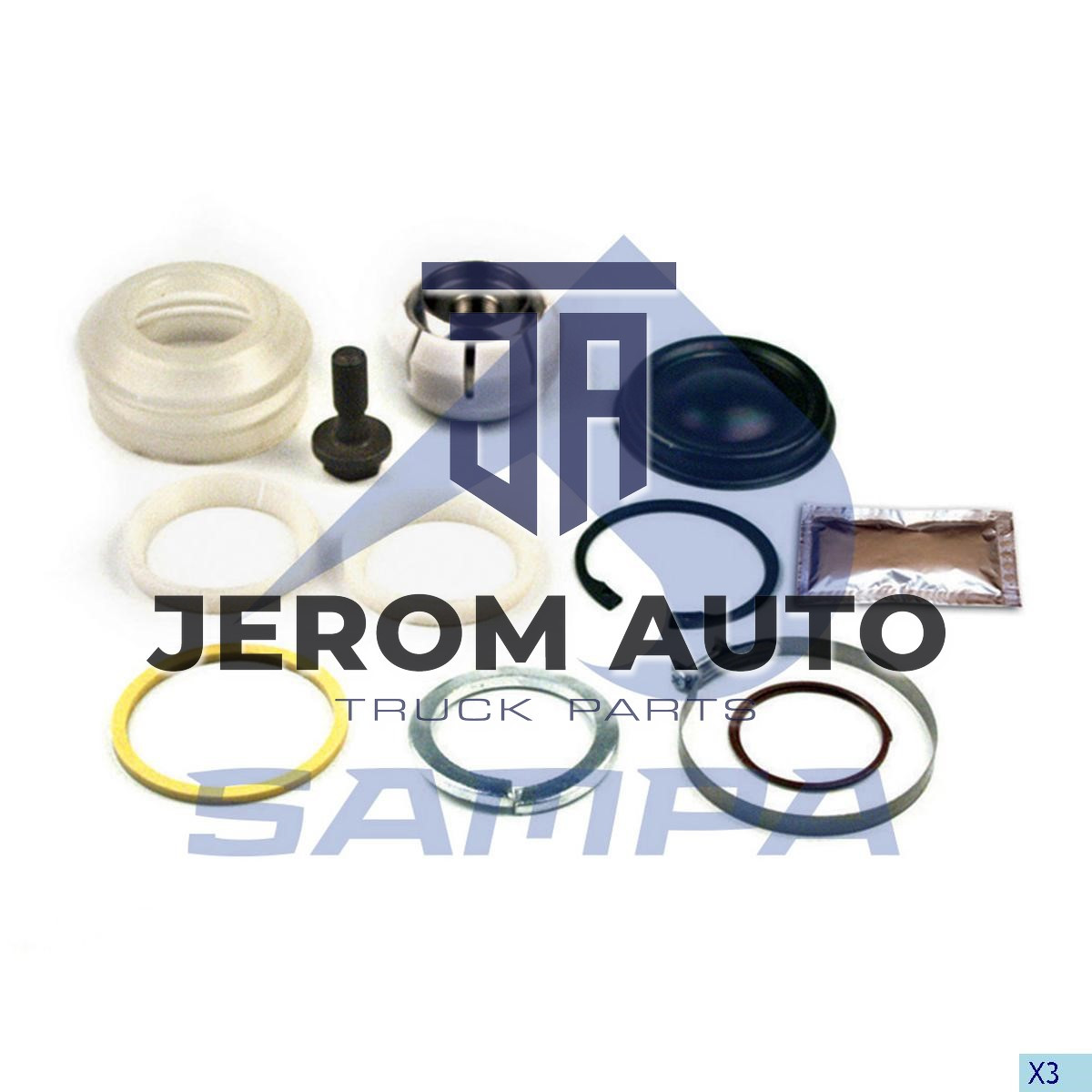 Ремкомплект тяги променевої DAF 75CF,85CF,95XF, IVECO TURBO \0691704 \ 030.503, фото 1