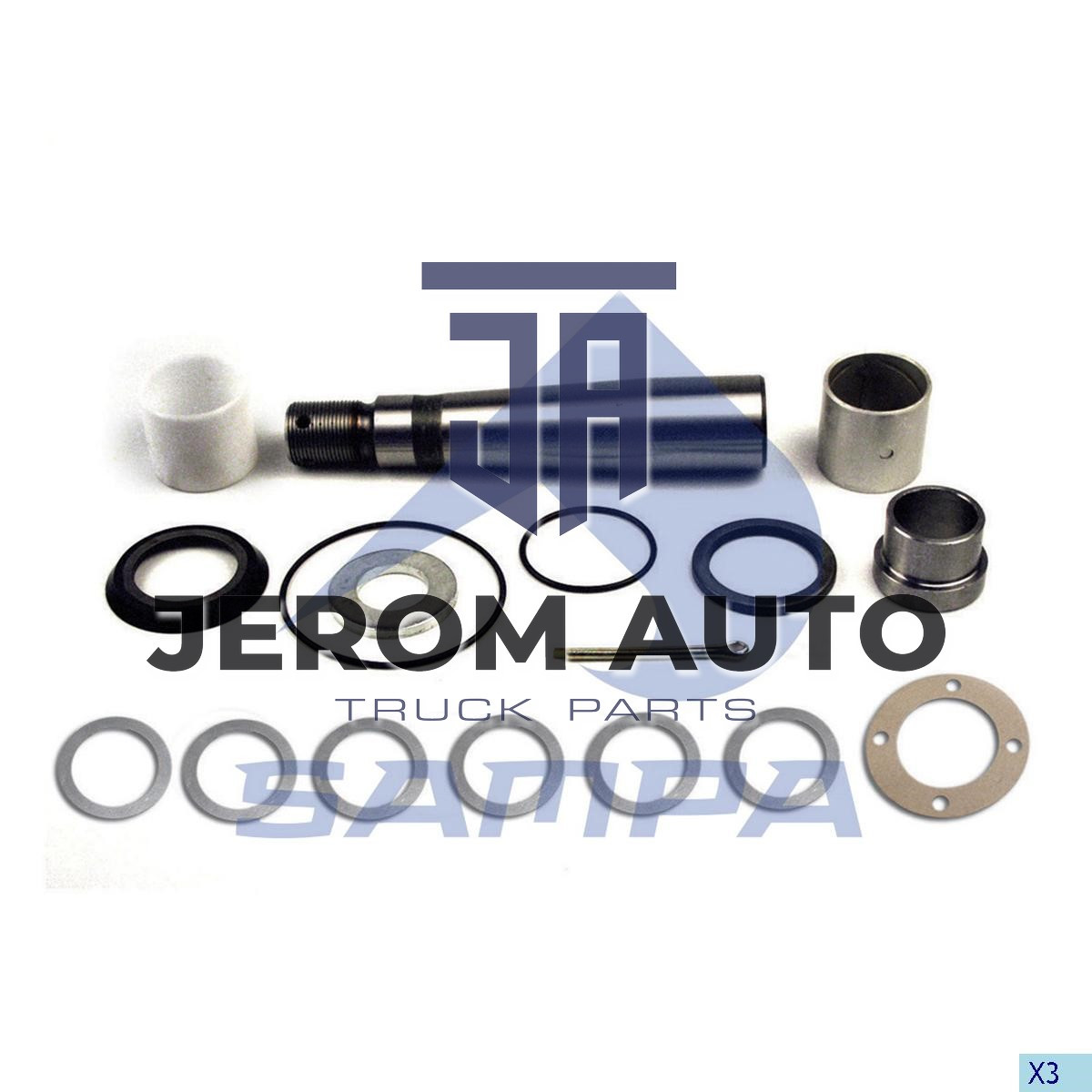 Ремкомплект шкворня без підшипника VOLVO (M33x2/d37/d48x237) \3090267 \ 030.511