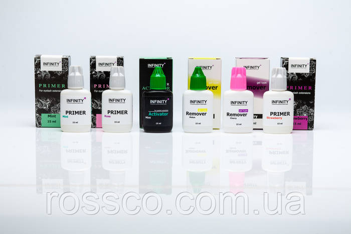 Усилитель клея для наращивания ресниц INFINITY аромат мята (ID ...