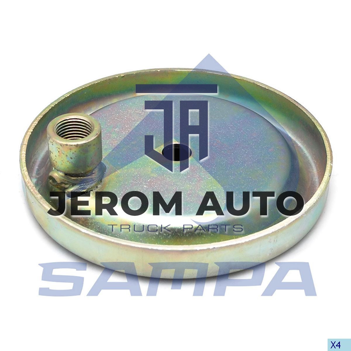 Плита подушки (M16x1,5/d132x18 mm) \1599326 \ 031.028, фото 1