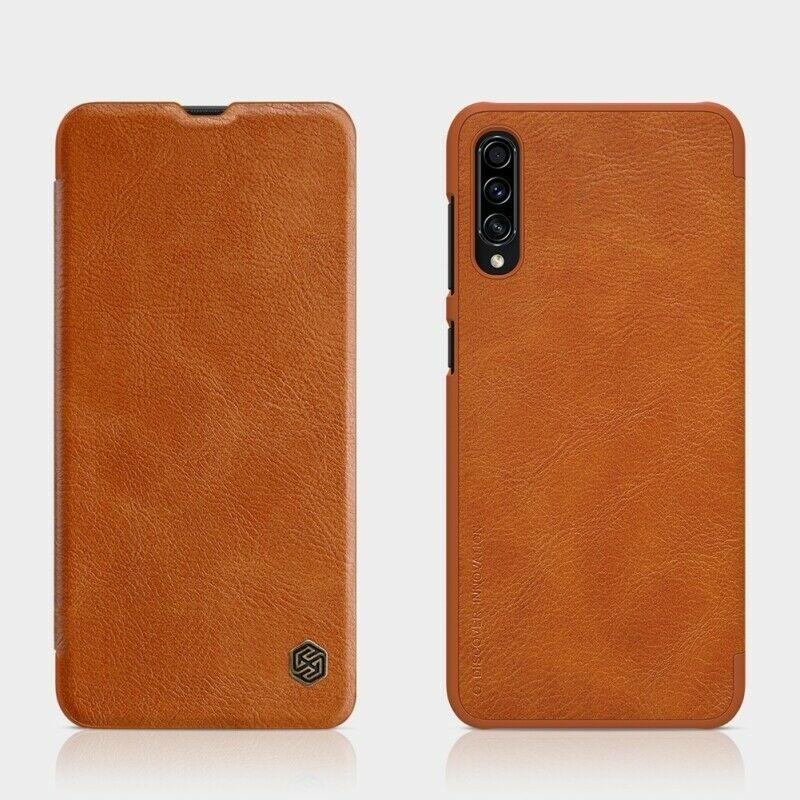 Nillkin Samsung Galaxy A30s/ 50s Qin leather Brown case Шкіряний Чохол Книжка