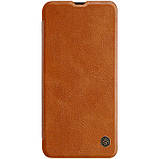 Nillkin Samsung Galaxy A30s/ 50s Qin leather Brown case Шкіряний Чохол Книжка, фото 2