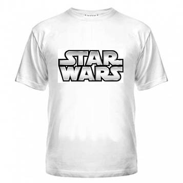 Футболки чоловічі літні з logo Star wars (стар вар)