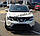 Мухобойка, дефлектор капота Nissan Qashqai 2014-/2017- (Sim), фото 4