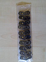 Шпильки тик-так з імітацією (серце)