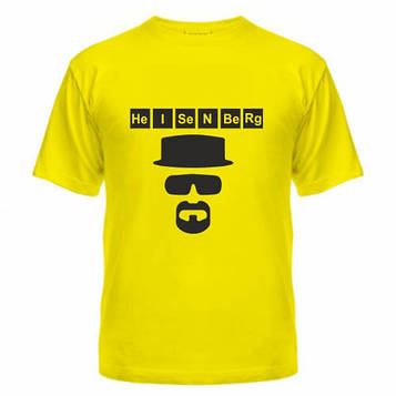 Футболки з принтами "Во всетяжні, Breaking Bad, Хайзенберг, Heisenberg"