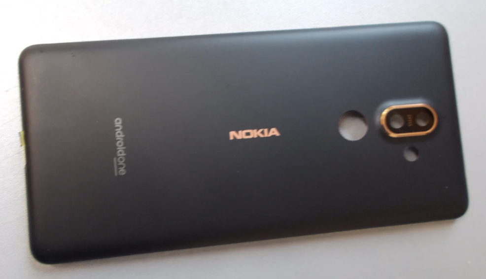 Задня кришка для Nokia 7 Plus Dual Sim TA-1046, чорна, оригінал