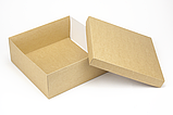 Коробка картонна, розмір: 250*250*100 мм крафт, фото 2