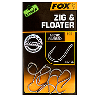 Крючки Fox Edges Arma point Zig and Floater size 6