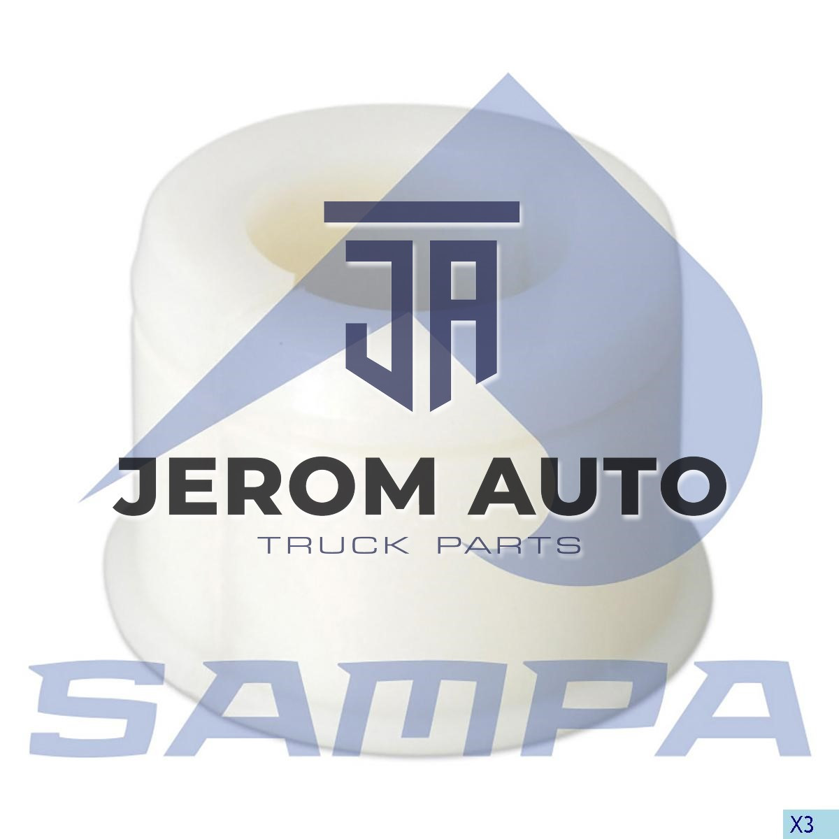 Втулка 45x76x60 стабілізатора DAF 75,85 CF,95XF \0096109 \ 050.017, фото 1