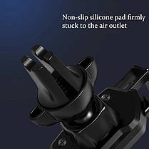 Тримач в авто для телефону Hoco CA39 360° в решiтку, фото 2