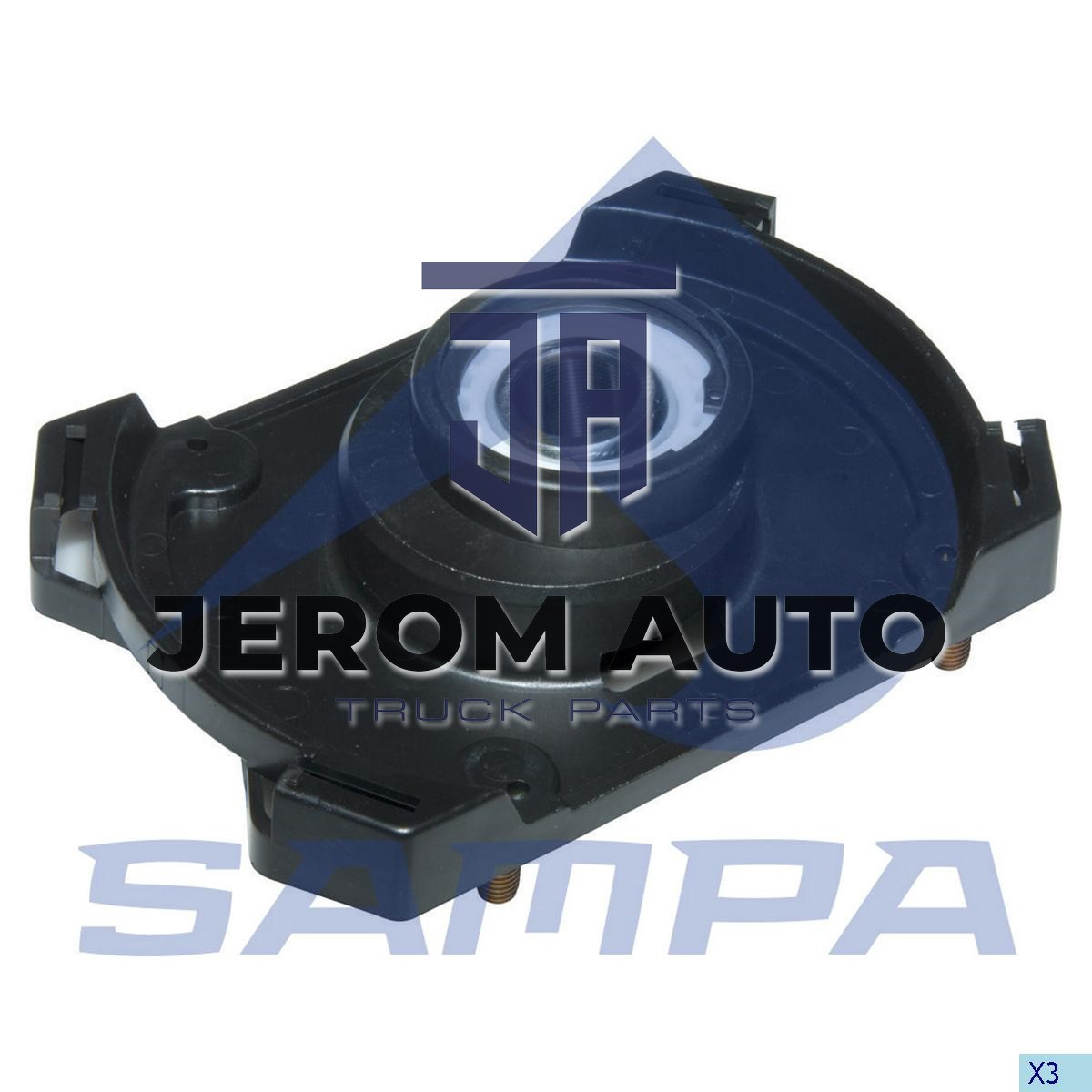 Опора КПП DAF (M8/100x105/d21,7x62,5) \1661931 \ 050.292, фото 1