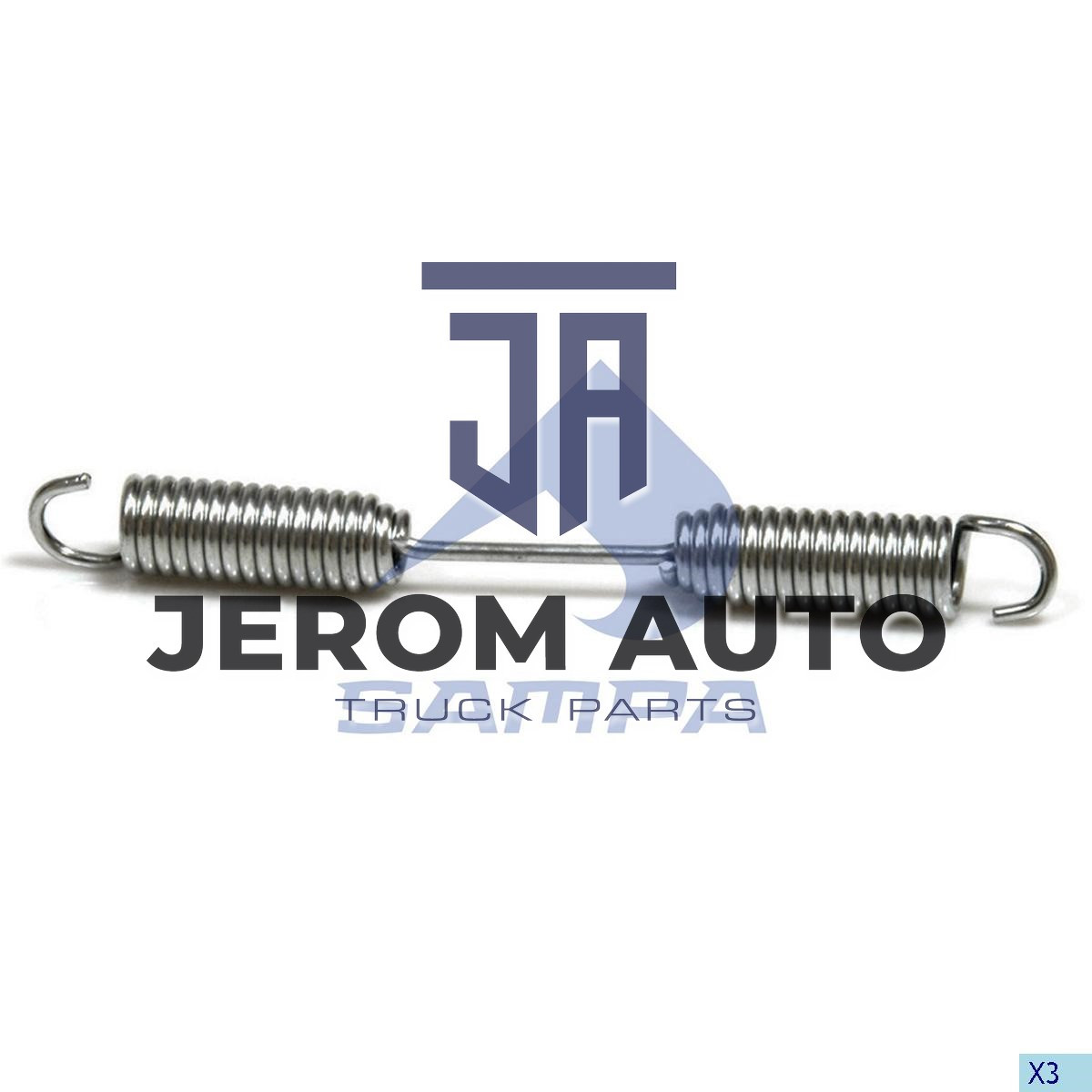 Пружина гальмівної колодки 24,5x235 BPW \0539746130 \ 070.118