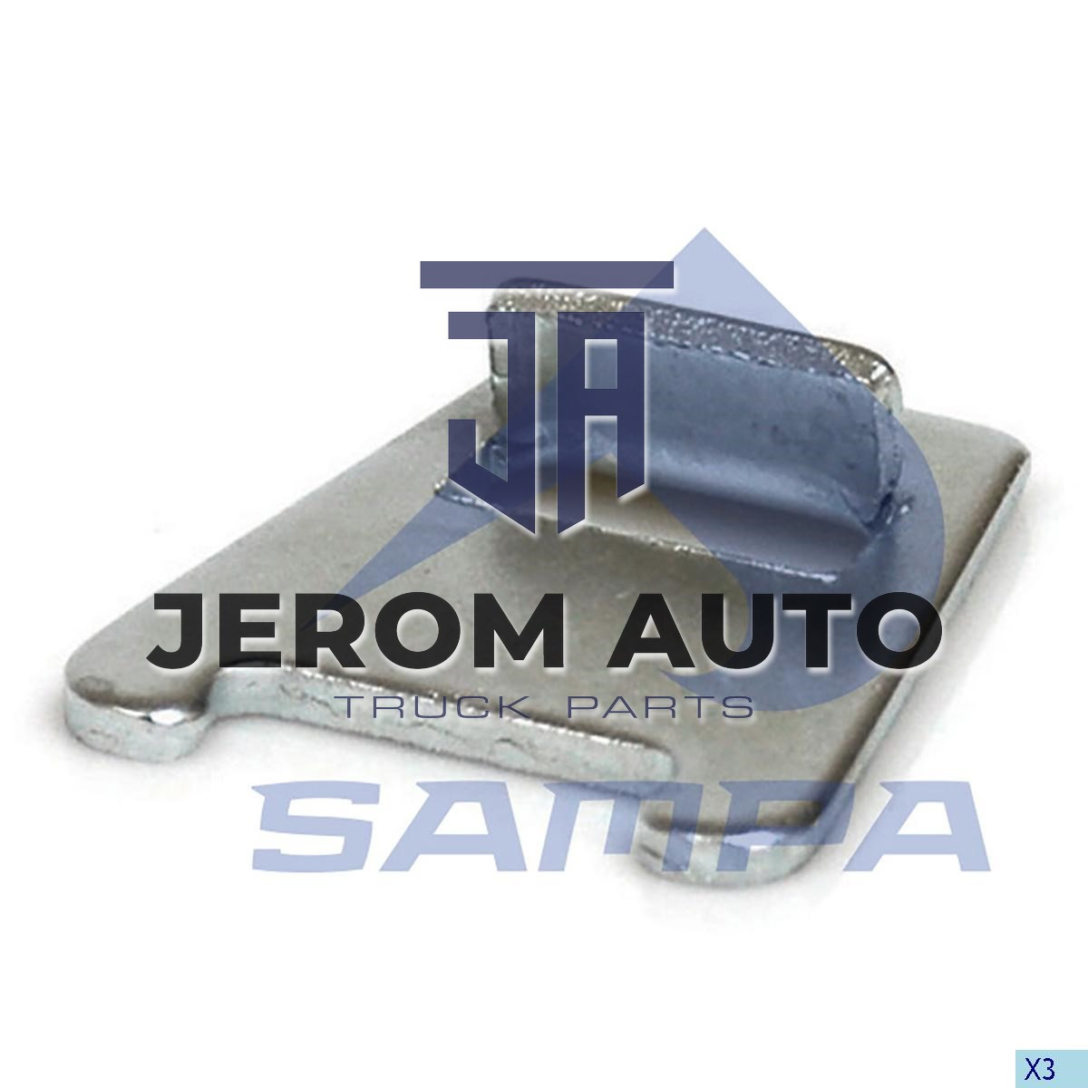 Тримач 52x58x15 ролик гальмівної колодки BPW \0316723020 \ 070.172