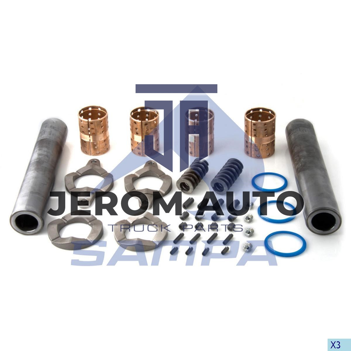 Ремкомплект шкворня на ось (d60x330,5) BPW \0980102350 \ 070.622