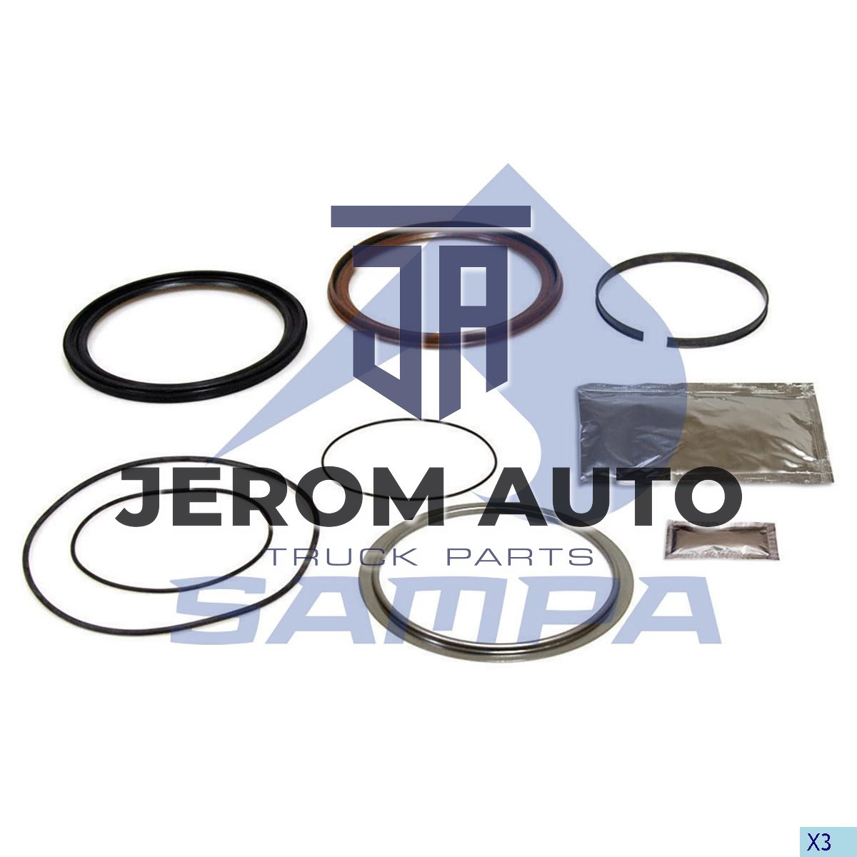 Ремкомплект ступиці SAF SKRS/RZ 9042/11242, SKRS/RZ 9019-11222 \3434301401 \ 075.591