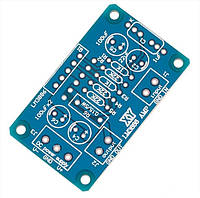 Пустая плата для сборки усилителя на базе LM3886. PCB - печатная плата