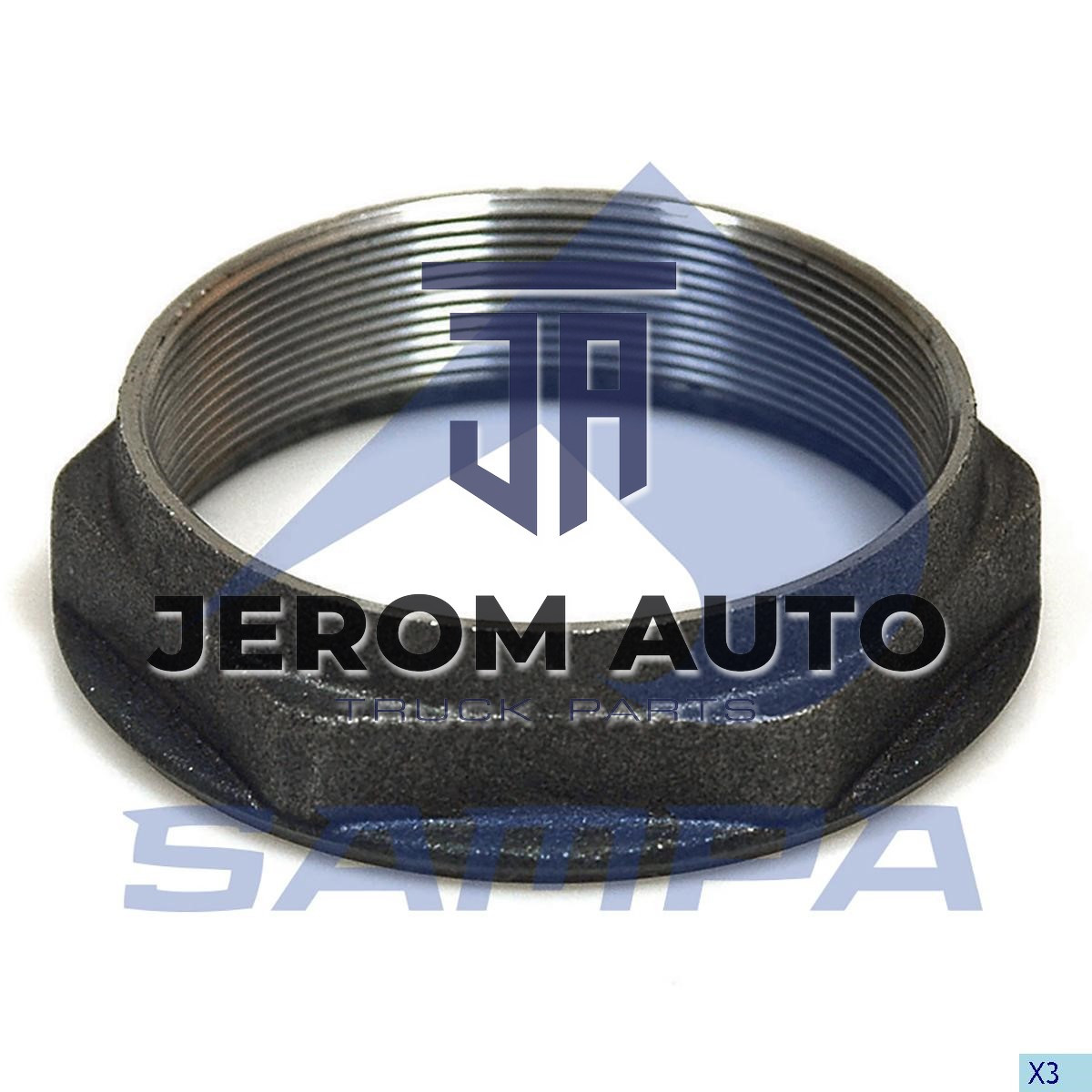 Гайка ступицы Renault (M73x1,5/23,5xSW80) \5010439223 \ 080.322