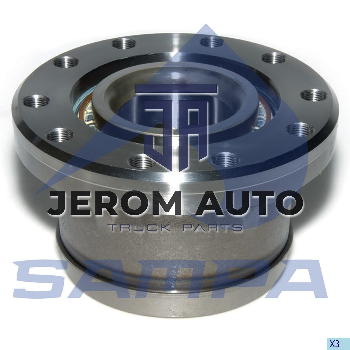 Ступица колеса с блоком подшипников Renault (M16x1,5/d70) \5010439770 \ 080.409