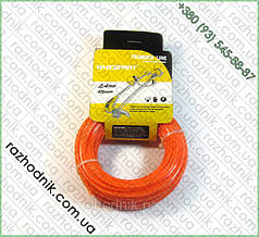 Лісочка для тримерів і мотокіс 2,4 мм x 15м зірка