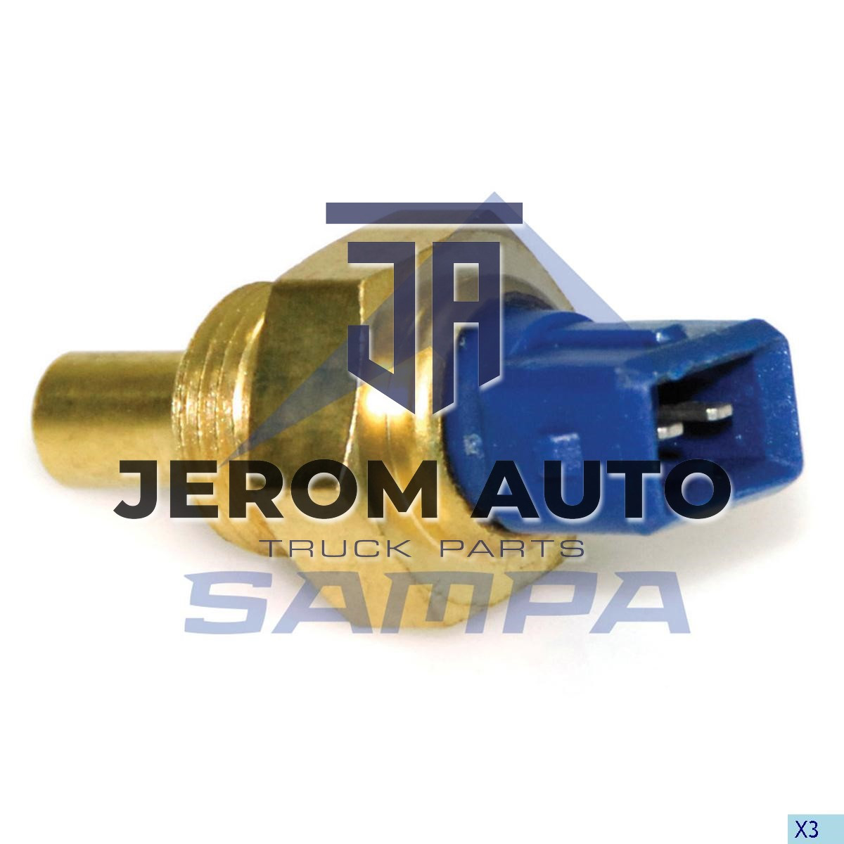 Датчик температури DAF \1252439 \ 096.243, фото 1
