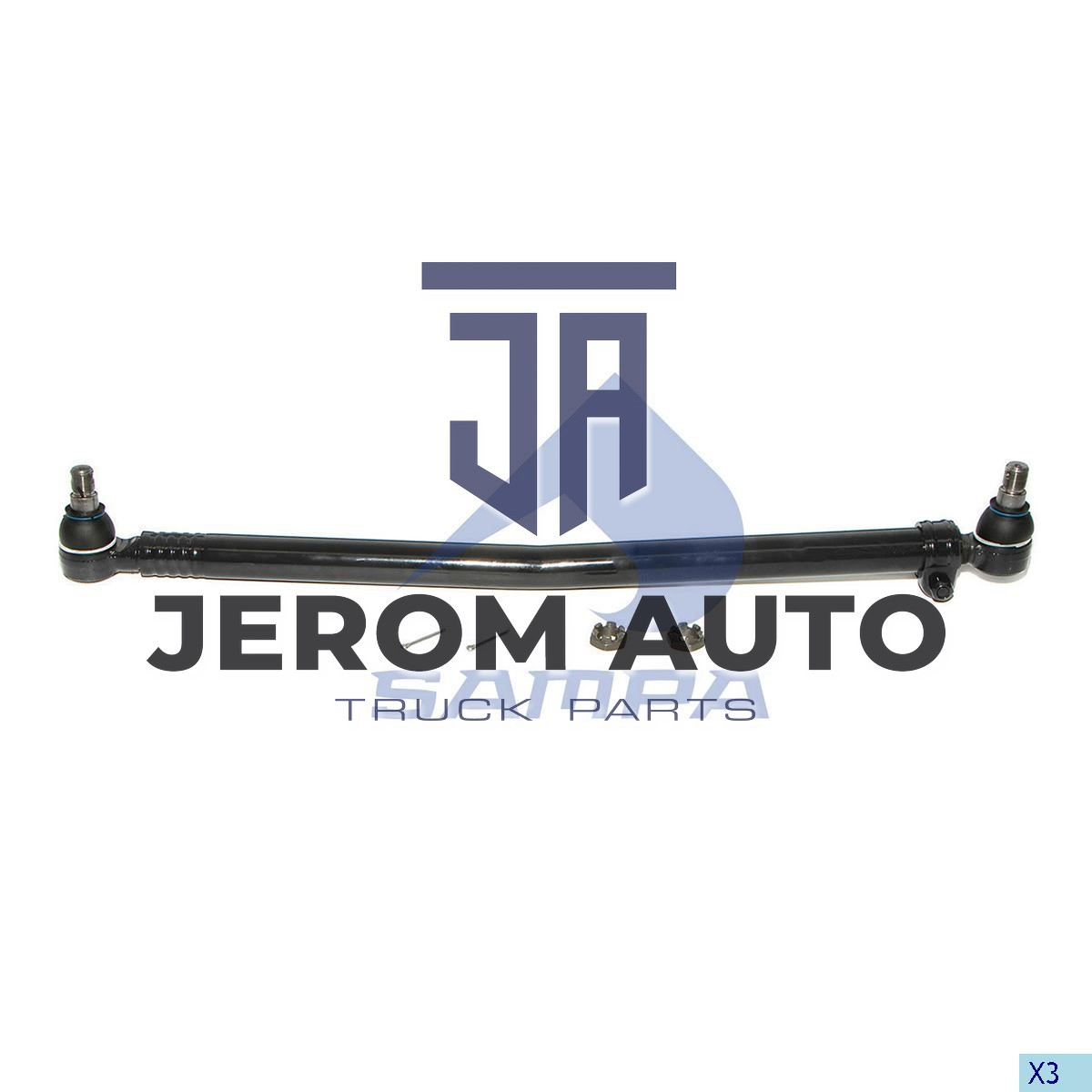 Тяга поздовжня рульова IVECO Eurocargo L=822 \98402544 \ 097.074