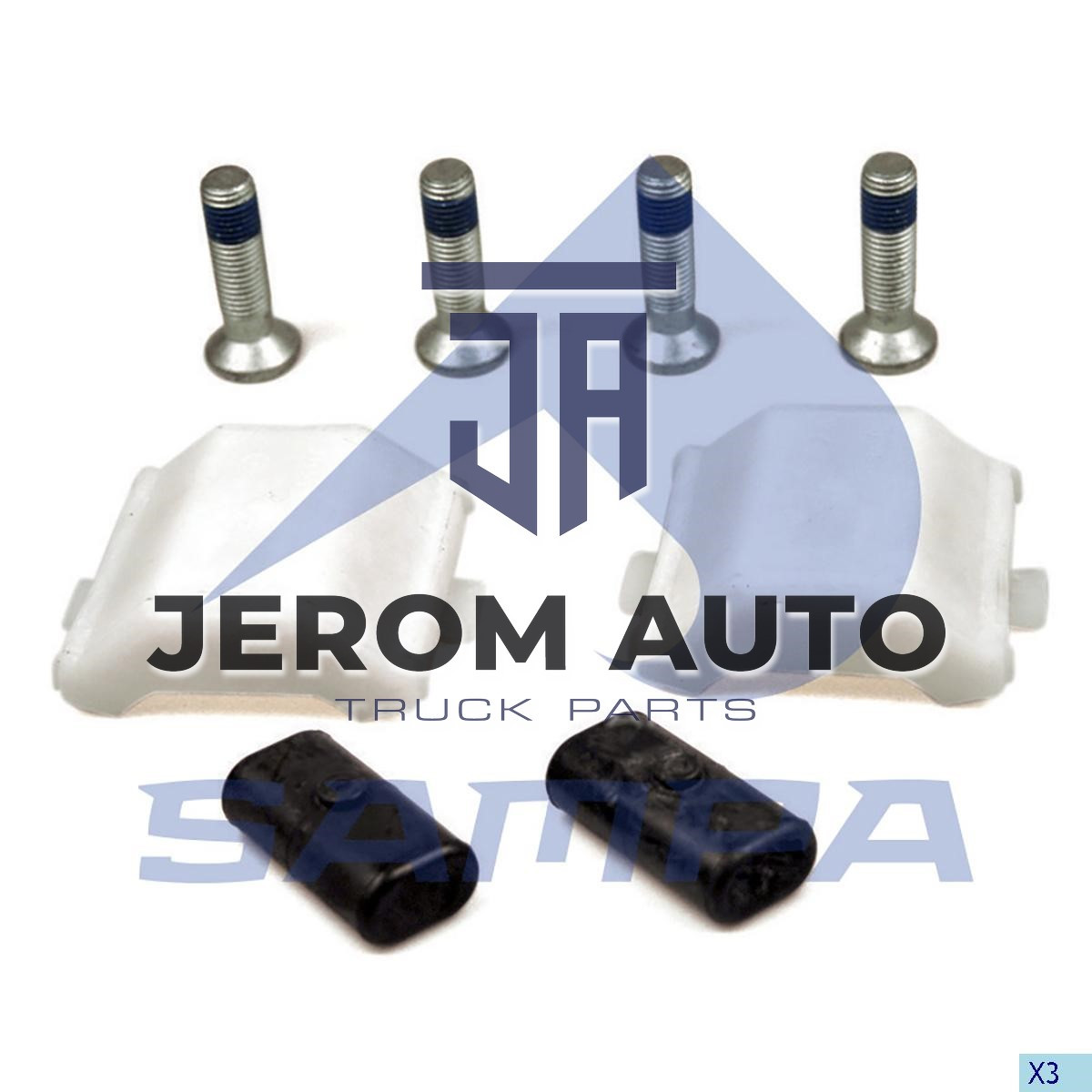 Ремкомплект седла низ JOST JSK 42 K MK (с Болтами) (M20x2,5/79,5/d126 ...