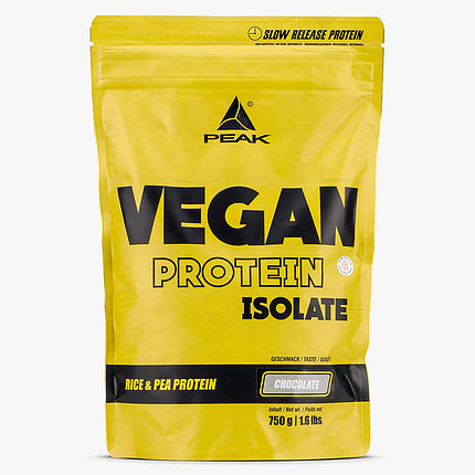 Веганський протеїн-ізолять PEAK Nutrition Vegan Protein Isolate 750 г, фото 1