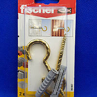 Fischer RHM 82 K - Дюбель SX 8 з круглим гаком латунированным