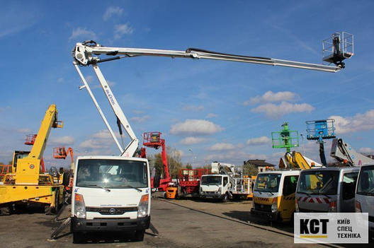 Автовишка Oil&Steel Snake 2112 Smart на шасі NISSAN Cabstar, фото 2