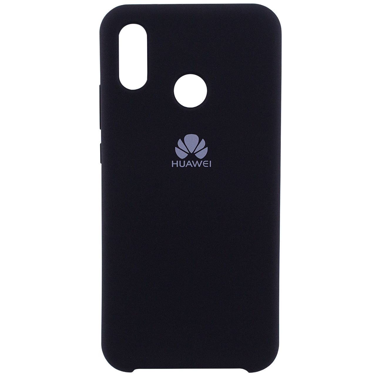Силіконовий чохол Original Silicone case Huawei Honor 20 Black (чорний)
