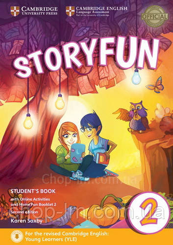 Storyfun Second Edition 2 (Starters) student's Book with Online Activities and Home Fun Booklet / Підручник