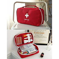 Аптечка органайзер у дорогу велика. Червона