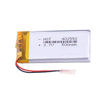 Акумулятор Li-Ion 402550, 500mAh, 3.7V