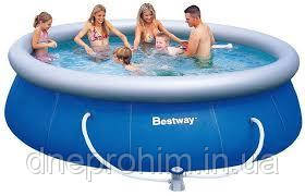 Надувний басейн Bestway 57321 (396х84) з картриджних фільтрів