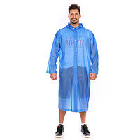 Плащ-дощовик EVA Raincoat Унісекс. Темно-синій