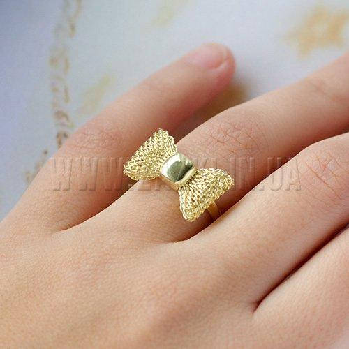 Купить Кольцо Бантик в романтическом стиле, цена 65 ₴ — Prom.ua (ID ...