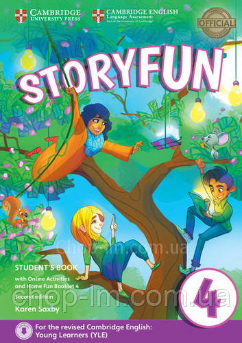 Storyfun Second Edition 4 (Movers) student's Book with Online Activities and Home Fun Booklet / Підручник