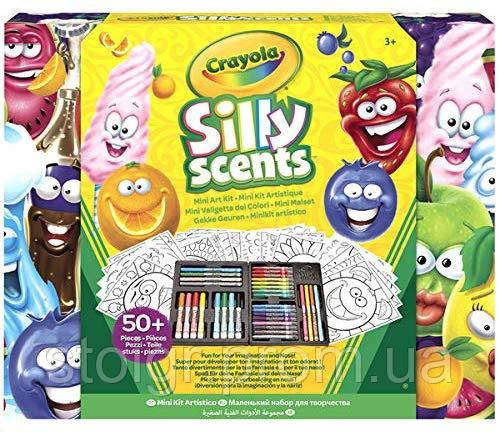 Crayola silly Scented Крайола набір пахучої канцелярії, що пахнуть фломастери