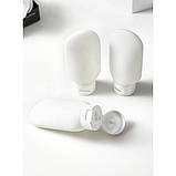 Набір ємностей для косметики Yuemei дорожній. Білий, фото 5