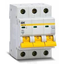 Автоматичний вимикач 3 полюсний 32А ( IEK )