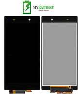 Дисплей (LCD) Sony C6902 L39h Xperia Z1 (6903/6906/ 6943) із сенсором чорний