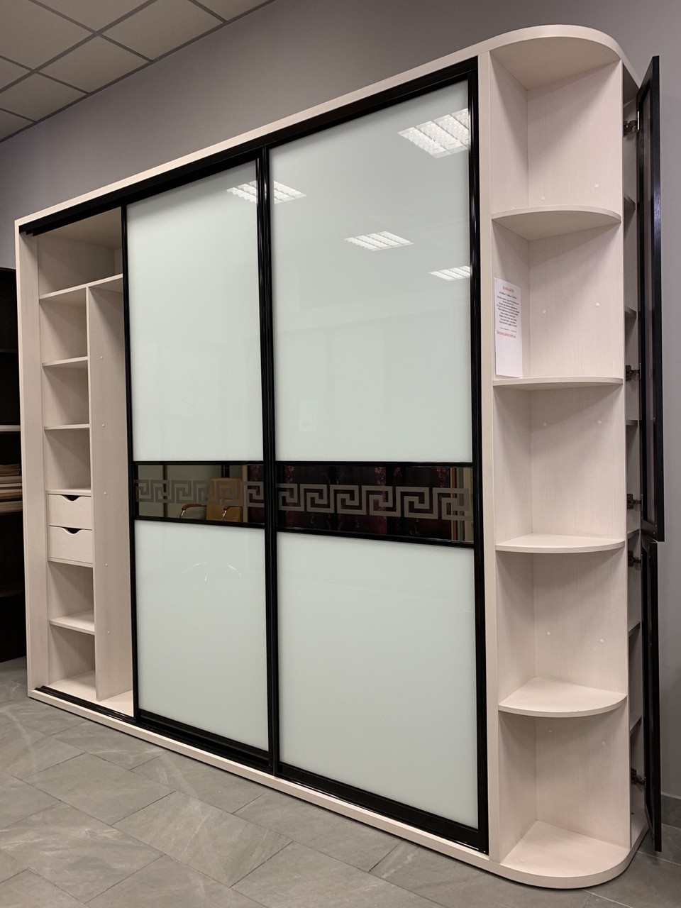 Шкаф купе с угловой полкой на заказ любой размер по выгодным ценам от ...